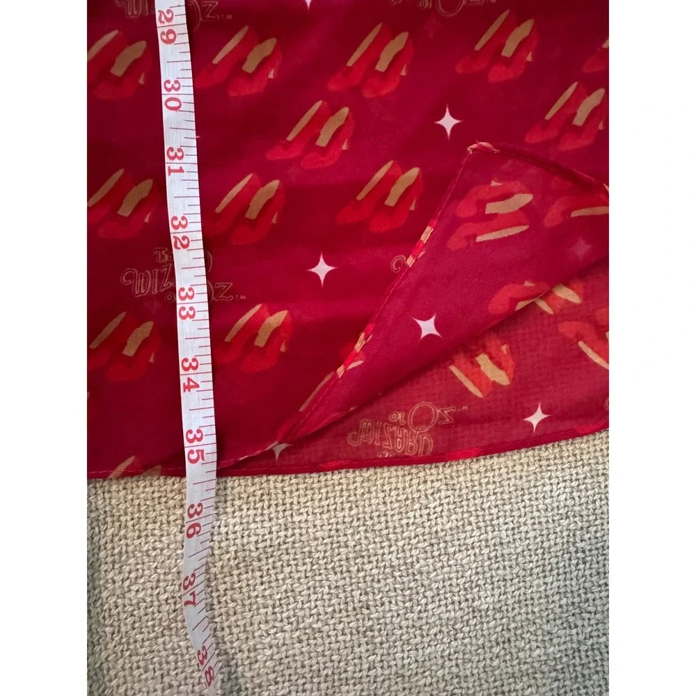 Erstwilder Wizard of‎ Oz Ruby Slippers Red Oblong Scarf